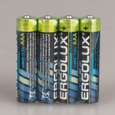 Батарейка, Ergolux, LR03 Alkaline, BP-12 LR03 BP-12, 1.5В