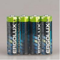Батарейка, Ergolux, LR6 Alkaline, BP-12 LR6 BP-12, 1.5В
