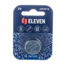 Батарейка Eleven CR2016 литиевая, BC1, 12/720
