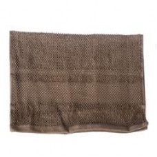 Полотенце махровое, 30x50, коричневый