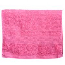Полотенце махровое, 30x50, розовый