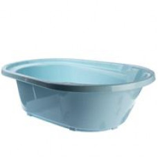Ванночка детская COOL со сливом голубой 4108
