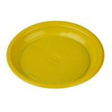 Тарелка одноразовая десертная Д- 165 мм 100шт/уп (2000) желтая Ф