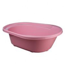 Ванночка детская COOL со сливом розовый 4108