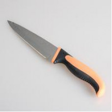 Нож кухонный резиновая ручка 5 (арт 05 ) уп12 (06.169)