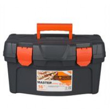 Ящик для инструментов Master Economy 16 серо-свинцовый/оранжевый