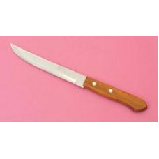 Нож кухонный деревянная ручка 6 (арт 09) уп12 (06.28)